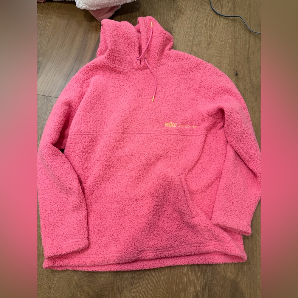 Nike Fuchsia Fleece Pullover